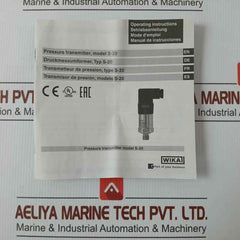 Wika Pressure Sensor Transmitter Power Supply 14113887, 8-35 V Max. 25 Ma