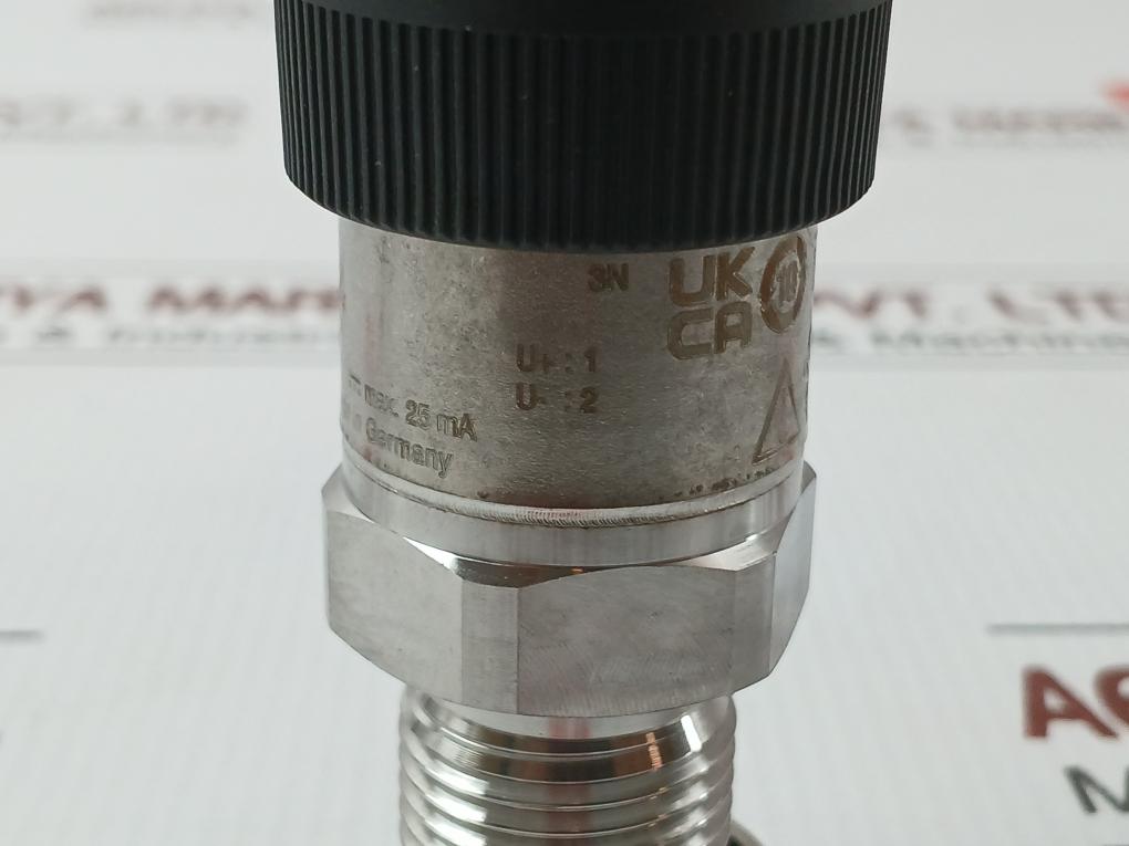 Wika Pressure Sensor Transmitter Power Supply 8…35V…Max 25Ma, S-20