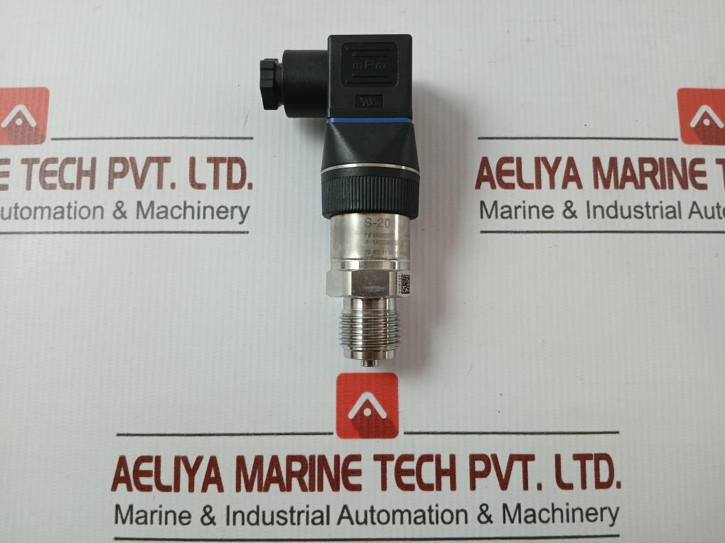 Wika Pressure Sensor Transmitter Power Supply 8…35V…Max 25Ma, S-20