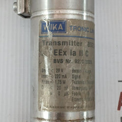 Wika Pressure Transmitter 0-1.6Bar 4-20Ma 892.13.900-050