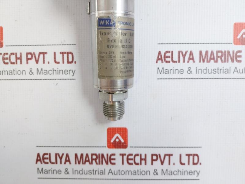 Wika Pressure Transmitter 0-1,6 Bar Abs 892.13.900-050