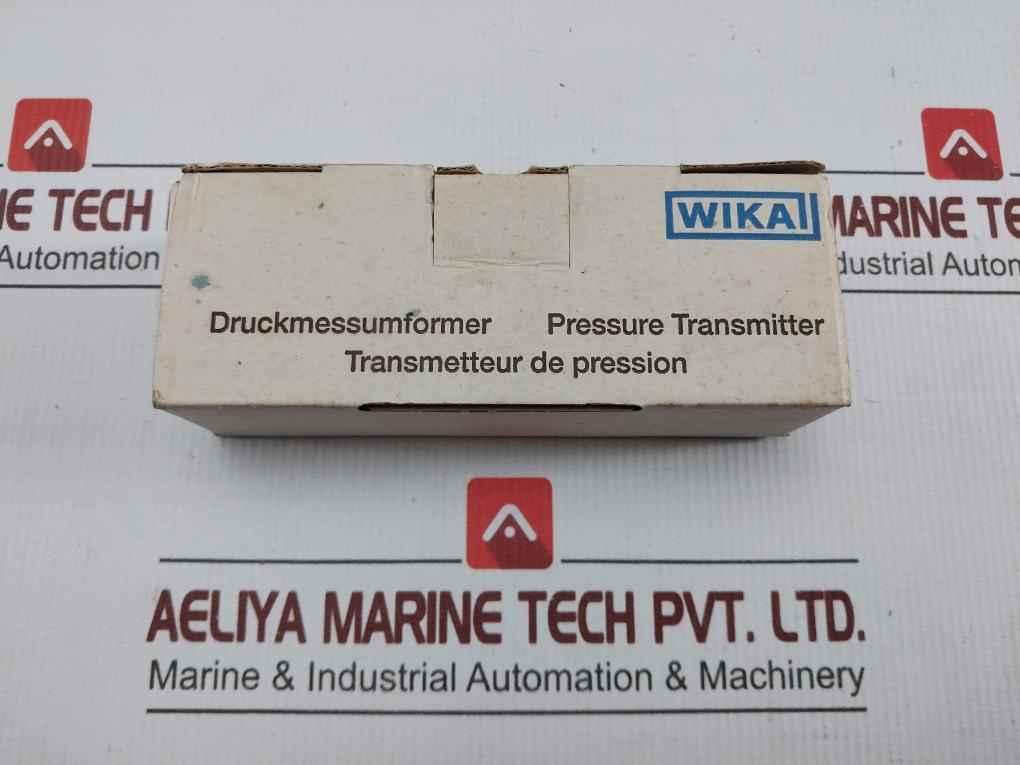 Wika Pressure Transmitter 0-6 Bar S-10