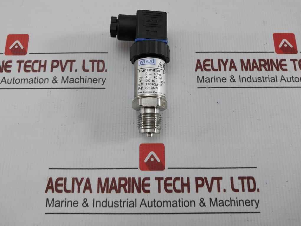 Wika Pressure Transmitter 0-6 Bar S-10