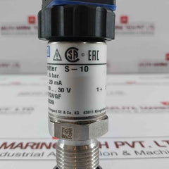 Wika Pressure Transmitter 0-6 Bar S-10