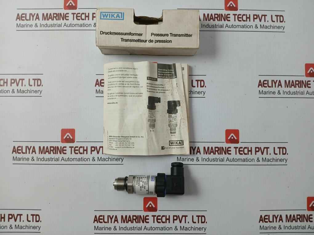 Wika Pressure Transmitter 0..160 Bar 9073965