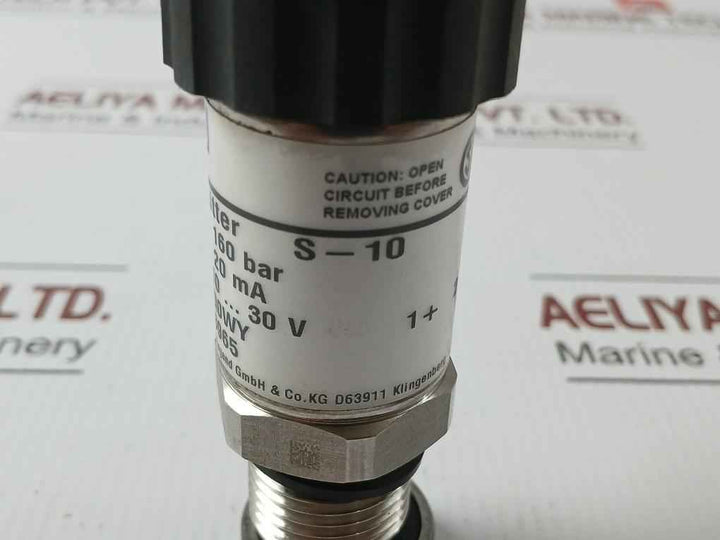 Wika Pressure Transmitter 0..160 Bar 9073965