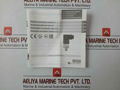 Wika Pressure Transmitter 0..250 Bar 4..20 Ma Part No: 12816028