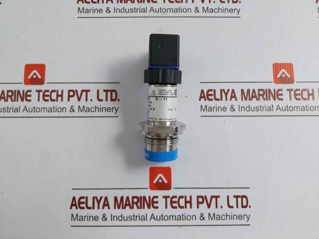 Wika Pressure Transmitter 4-20 Ma 0 To 0,6 Bar S-11