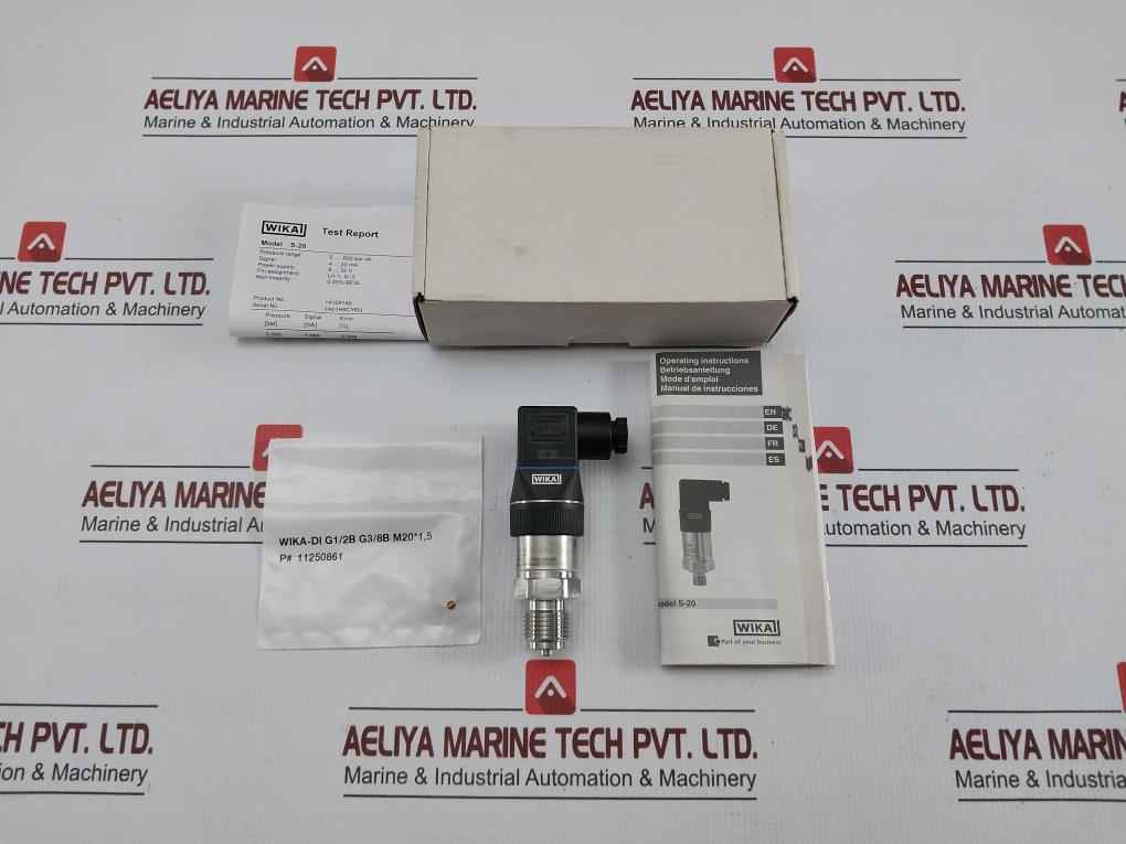 Wika Pressure Transmitter 4-20 Ma S-20