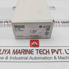 Wika Pressure Transmitter 4-20 Ma S-20