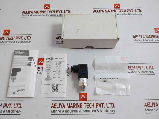 Wika Pressure Transmitter 4..20 Ma 8..30 V Dc / 25 Ma 12816133 A-10