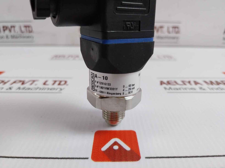 Wika Pressure Transmitter 4..20 Ma 8..30 V Dc / 25 Ma 12816133 A-10