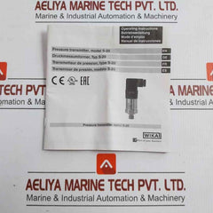 Wika Pressure Transmitter Power Aupply - 8-35 V Max. 25 Ma 14094533
