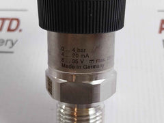 Wika Pressure Transmitter Power Supply - 8-35 V Max. 25 Ma 36529778