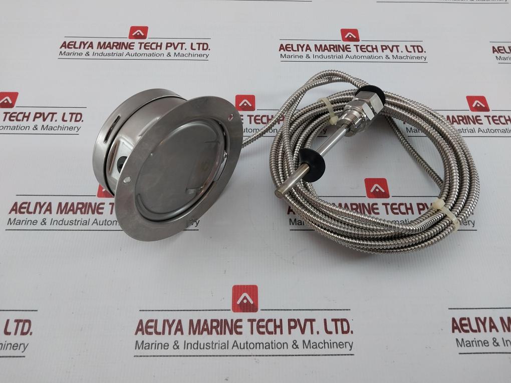 Wika Remote Reading Temperature Gauge With Capillary En 13190