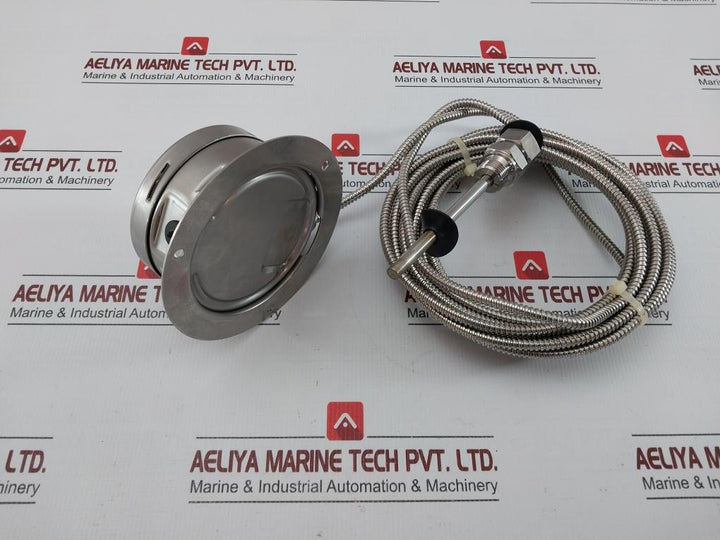 Wika Remote Reading Temperature Gauge With Capillary En 13190