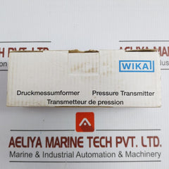 Wika Pressure Transmitter 0-600Bar S-10