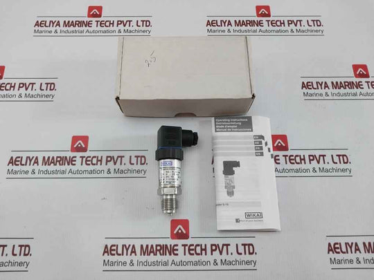Wika S-10 25 Bar 4–20 Ma Pressure Transmitter 9021329 Dc 10–30 V