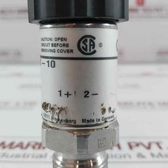 Wika S-10 25 Bar 4–20 Ma Pressure Transmitter 9021329 Dc 10–30 V