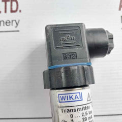 Wika S-11 Flush Pressure Sensor 9021310 10-30V Dc 4-20 Ma