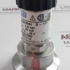 Wika S-11 Flush Pressure Sensor 9021310 10-30V Dc 4-20 Ma