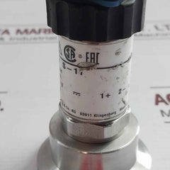 Wika S-11 Flush Pressure Sensor 9021310 10-30V Dc 4-20 Ma