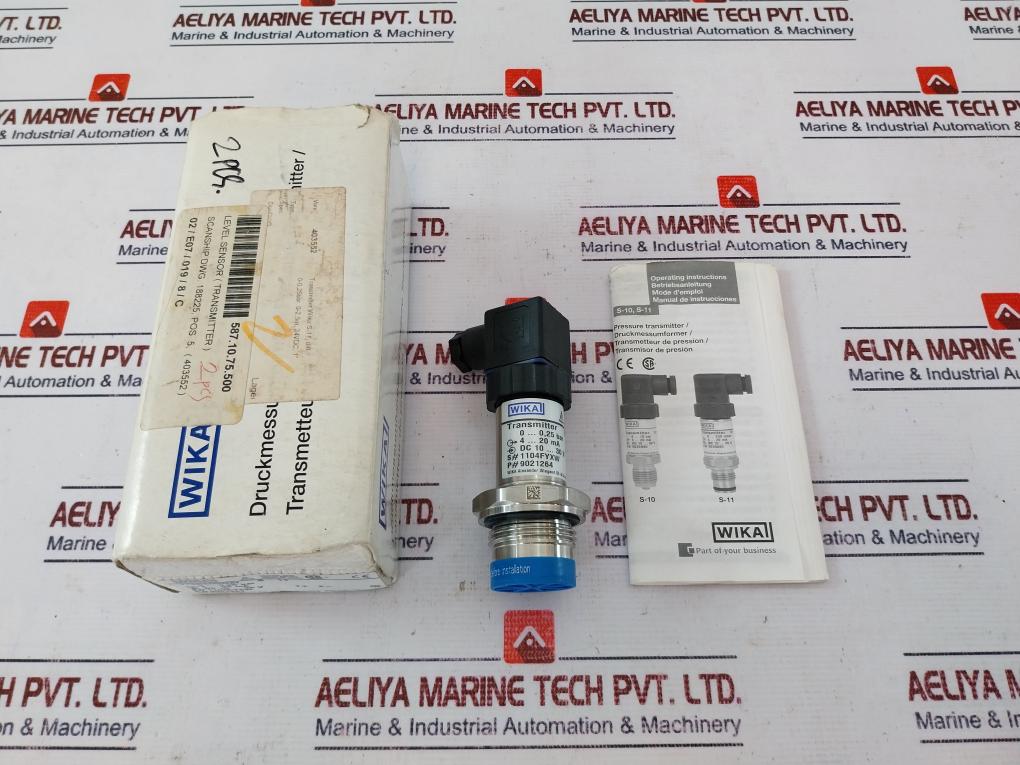 Wika S-11 Pressure Transmitter 9021264