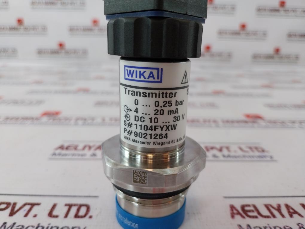 Wika S-11 Pressure Transmitter 9021264