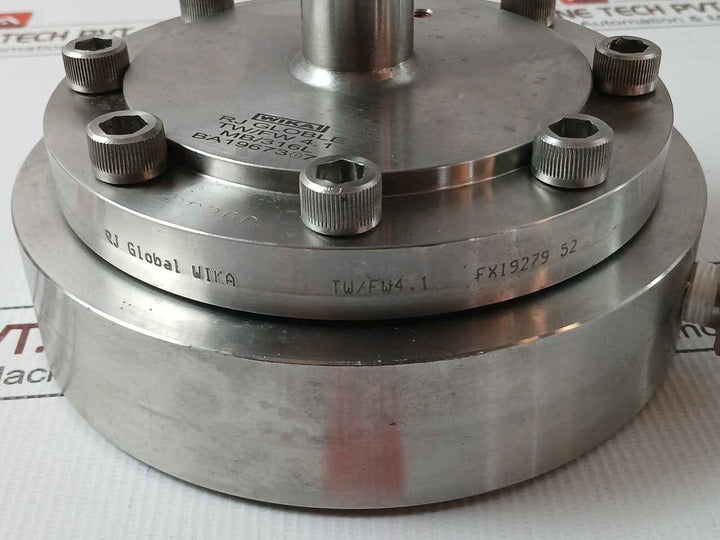 Wika Tw/Fw4.1 Diaphragm Pressure Gauge Mb/316L 2