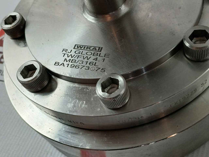 Wika Tw/Fw4.1 Diaphragm Pressure Gauge Mb/316L 2