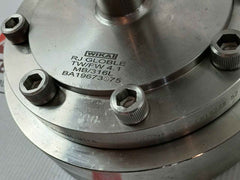 Wika Tw/Fw4.1 Diaphragm Pressure Gauge Mb/316L 2" Class 150 Ss316L