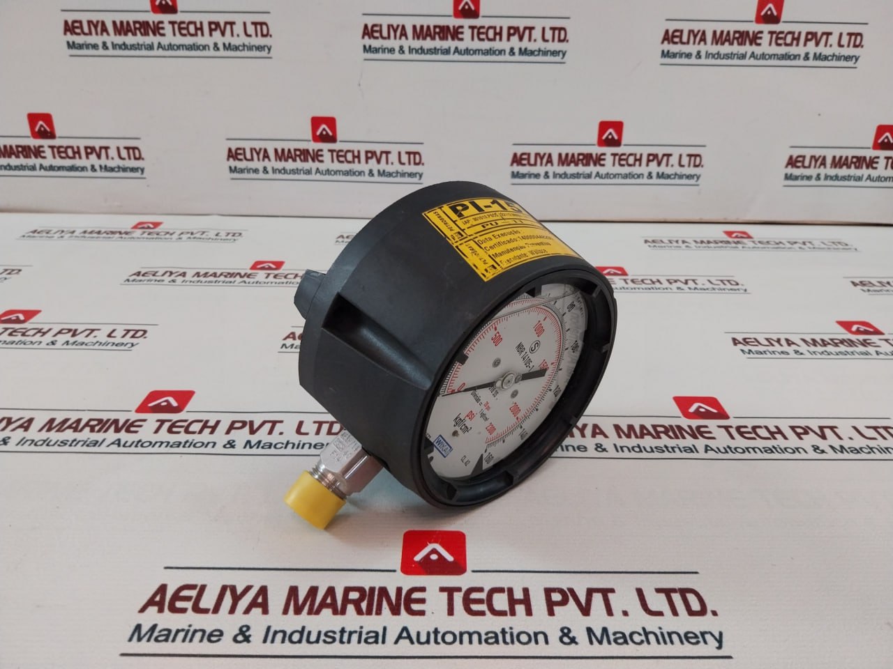 Wika Nbr 14105-1 Pressure Gauge Swiss Movement 0-2300 Psi