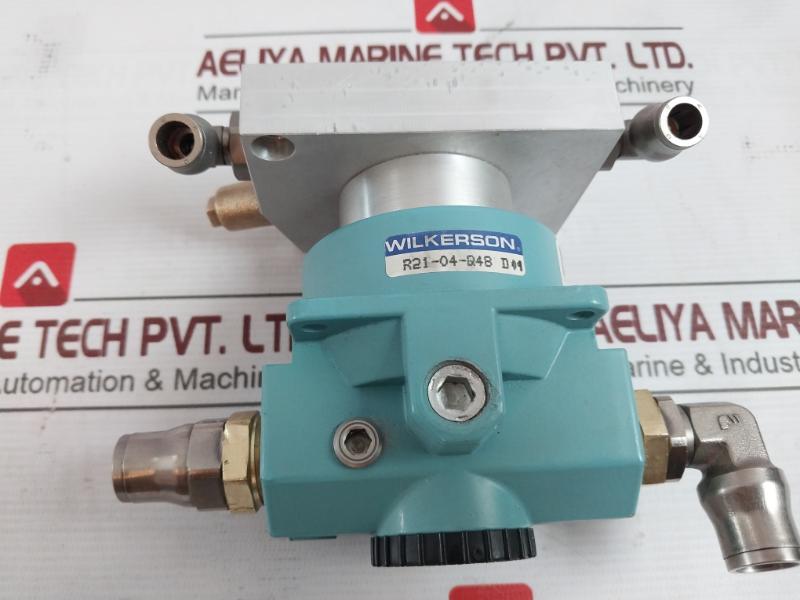 Wilkerson R21-04-q48 Pressure Regulator Rev 01 3Hnp 00840-1