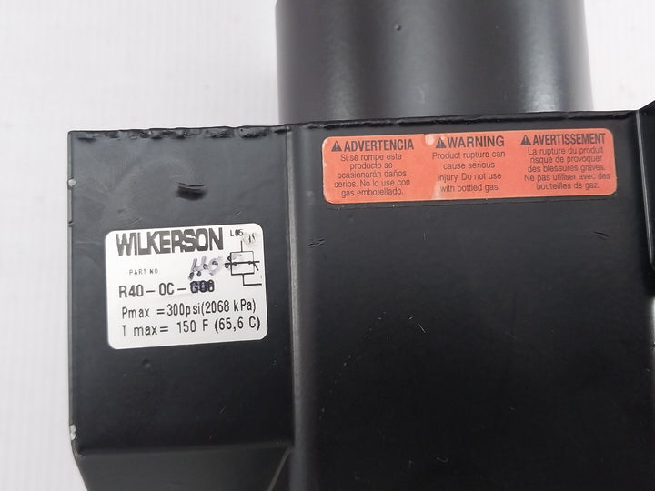 Wilkerson R40-0C-h00 Pneumatic Regulator