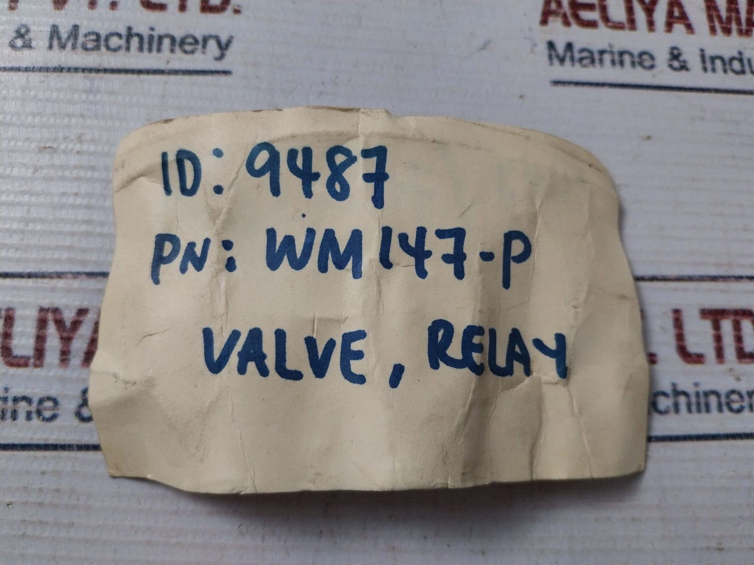 Williams Controls Wm147-p Normally Open Relay Valve 178-l274