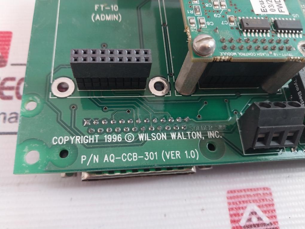 Wilson Aq-ccb-301 (Ver 1.0) Flash Control Module Board