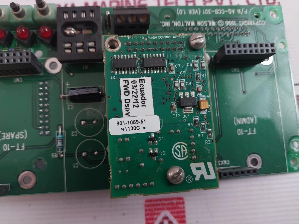 Wilson Aq-ccb-301 (Ver 1.0) Flash Control Module Board
