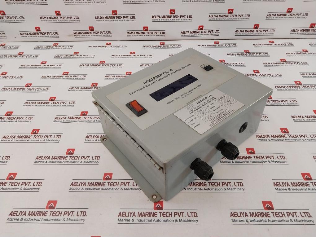 Wilson Walton Aq-rad-100 Impressed Current Cathodic Protection System 47-63Hz 100-240V