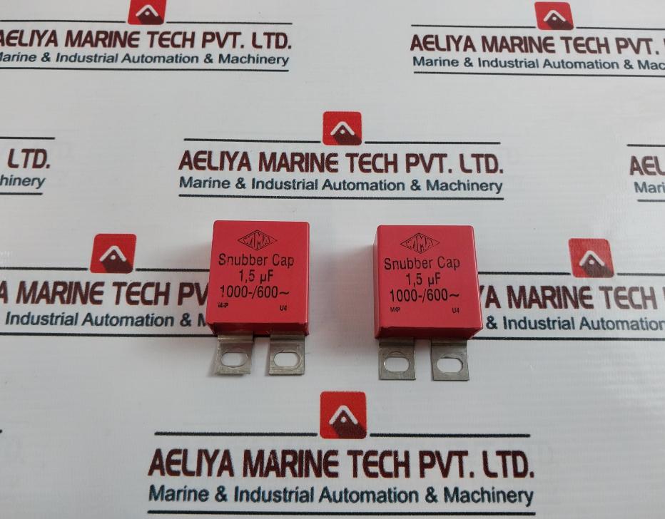 Lot of 5X Wima 1,5 ?f Capacitor