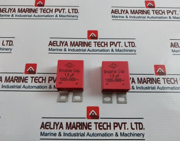 Lot of 5X Wima 1,5 ?f Capacitor
