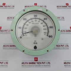 Wind Speed Indicator Fl200Sel Osaka Nunotani Seiki  0-60 M/S,0-115 Kt