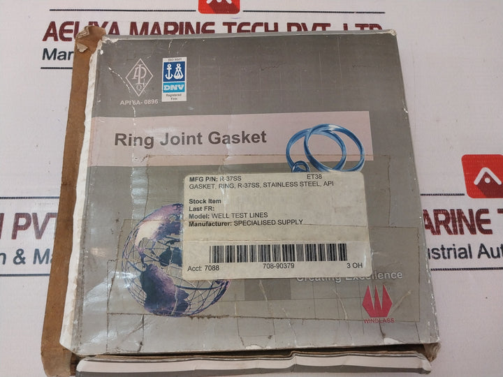 Windlass Bx153 Ring Joint Gasket R-37Ss Kit