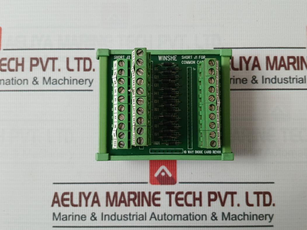 Winshe 10 Way Diode Card Rev: 01