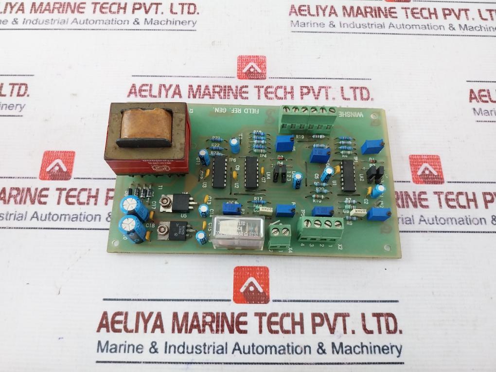 Winshe 57Dp-12-1C6 Printed Circuit Board Card 12V Dc 150 Ohm 9732