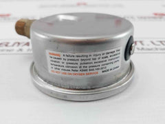 Winters Nsf-61-372 Dual Pressure Gauge 0-200 Kpa 0-30 Psi