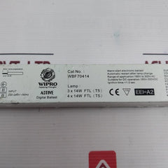 Wipro Wbf70414 Active Digital Ballast 220-240V/50Hz
