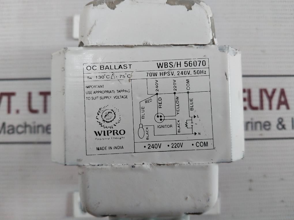 Wipro Wbs/H 56070 Open Construction Ballast