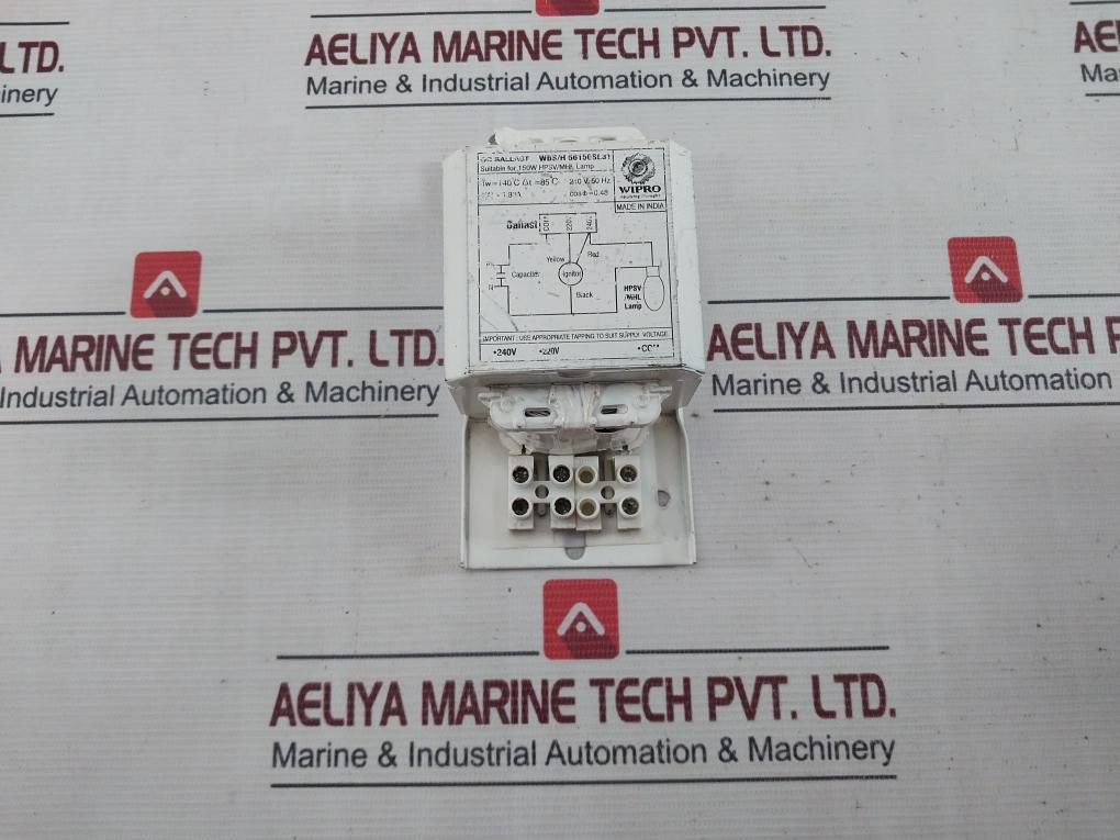 Wipro Wbs/H 56150 Sl31 Electronic Ballast 240V 50Hz