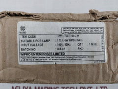 Wipro Wbs/H 56150 Sl31 Electronic Ballast 240V 50Hz