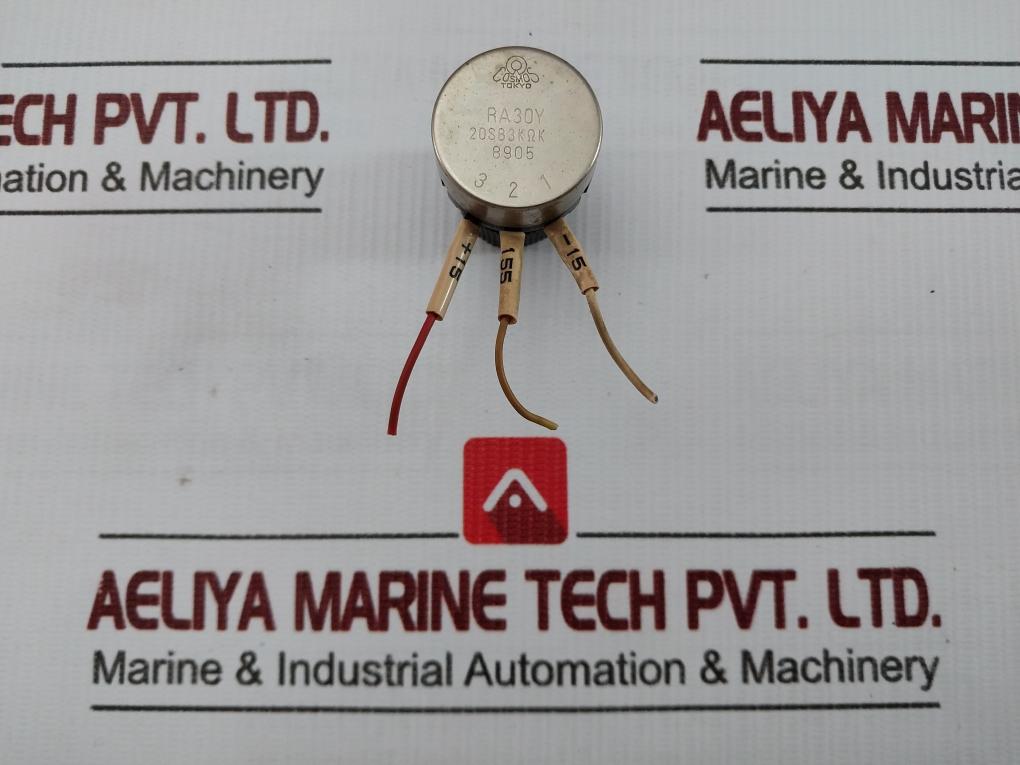 Wire-wound Rotary Potentiometer 3KΩK Cosmos Tokyo Ra30Y